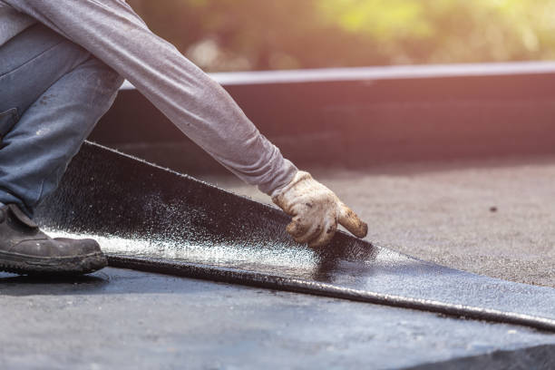 Professional Basement Waterproofing technician working in Live Oak, FL